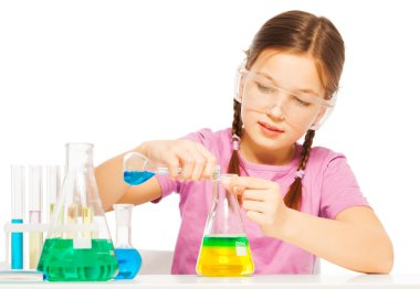 Renkli kontrollerimiz karıştırma ilginç süreç