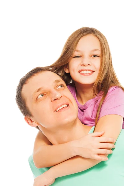 Buon padre e figlia — Foto Stock