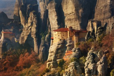 Holy Rousanou Monastery clipart