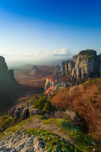 Mosteiro santo de rousanou — Fotografia de Stock