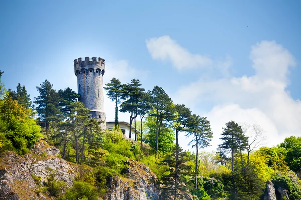 A citadelle de dinant, belgium-ban Kilátás — Stock Fotó