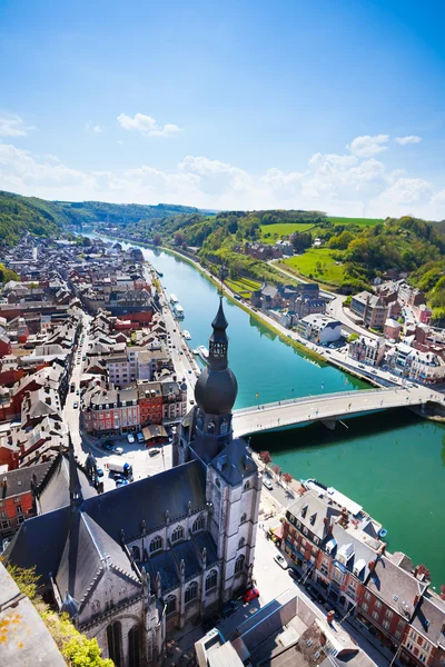 Pont de Gaulle charles de gaulle dinant içinde — Stok fotoğraf