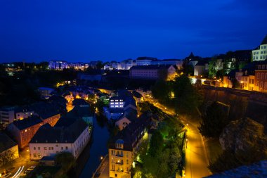 Lüksemburg gece görünümü