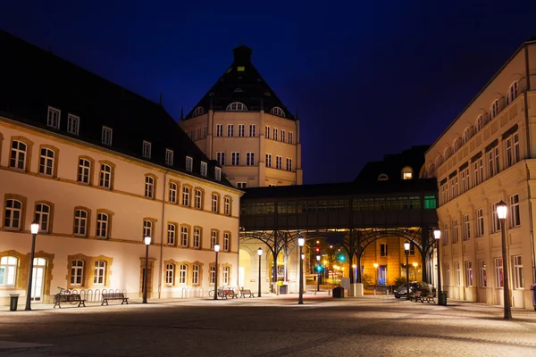 Pohled na město soudnictví v Lucembursku — Stock fotografie