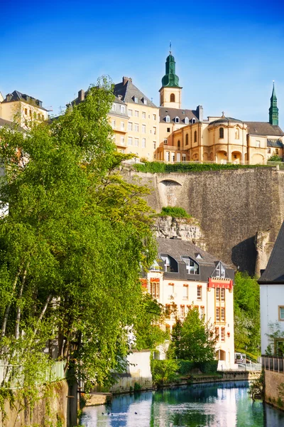 Cityscape de Luxemburgo — Fotografia de Stock