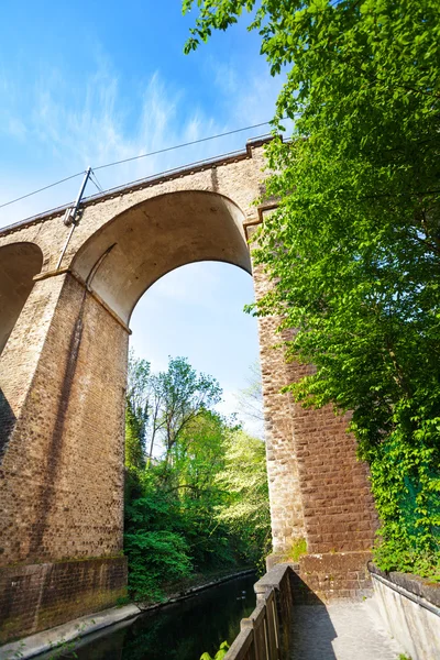 Viaduc (Passerelle) arch, Luxemburgo — Fotografia de Stock