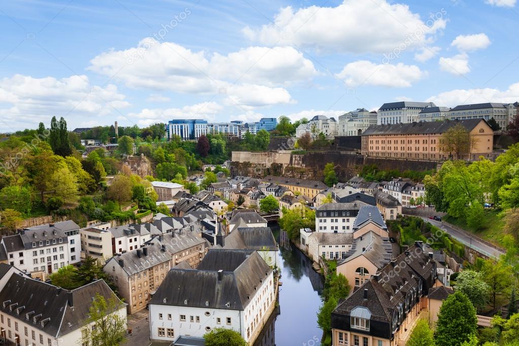 Luxemburg city view