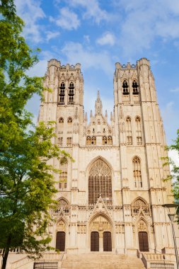 Cathedral des Saints Michel et Gudule clipart