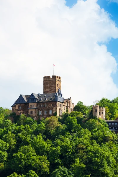Prachtige Burg Lahneck kasteel — Stockfoto