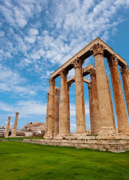 Tempio di Zeus in athens — Foto Stock