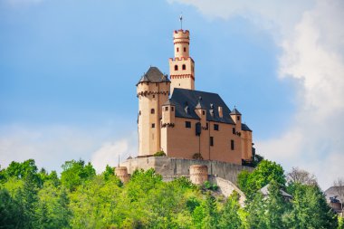 Marksburg kale görünümü