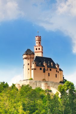 Marksburg kale görünümü