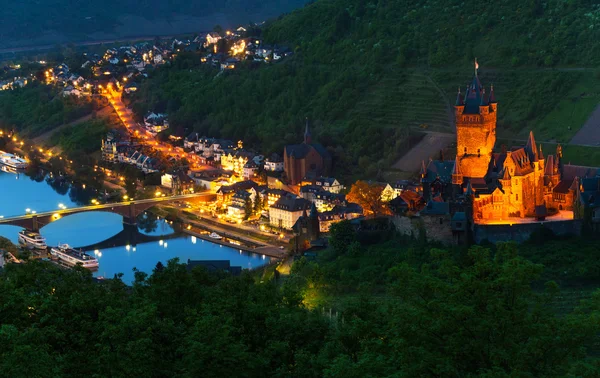 Cochem Imperial kasteel — Stockfoto