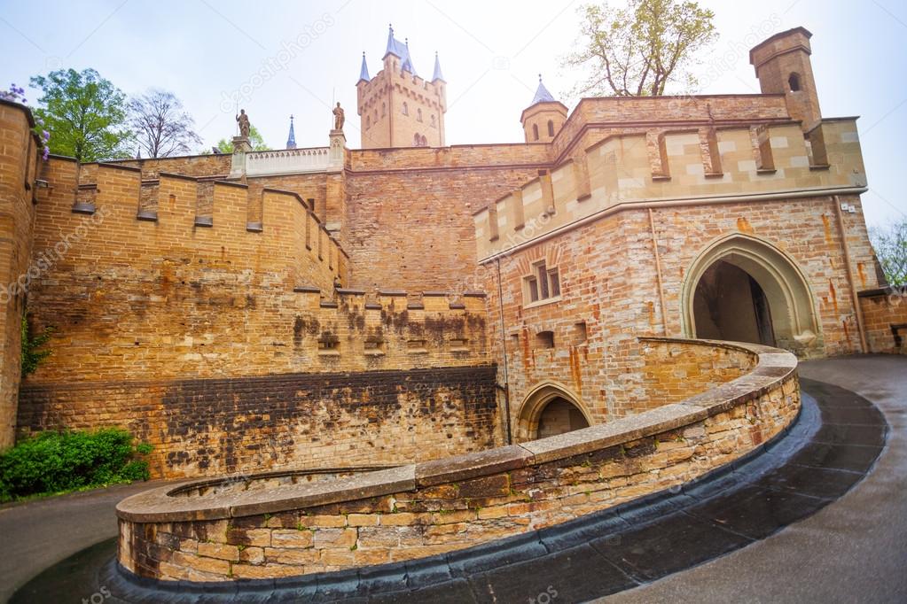 Inner yard of Hohenzollern castle