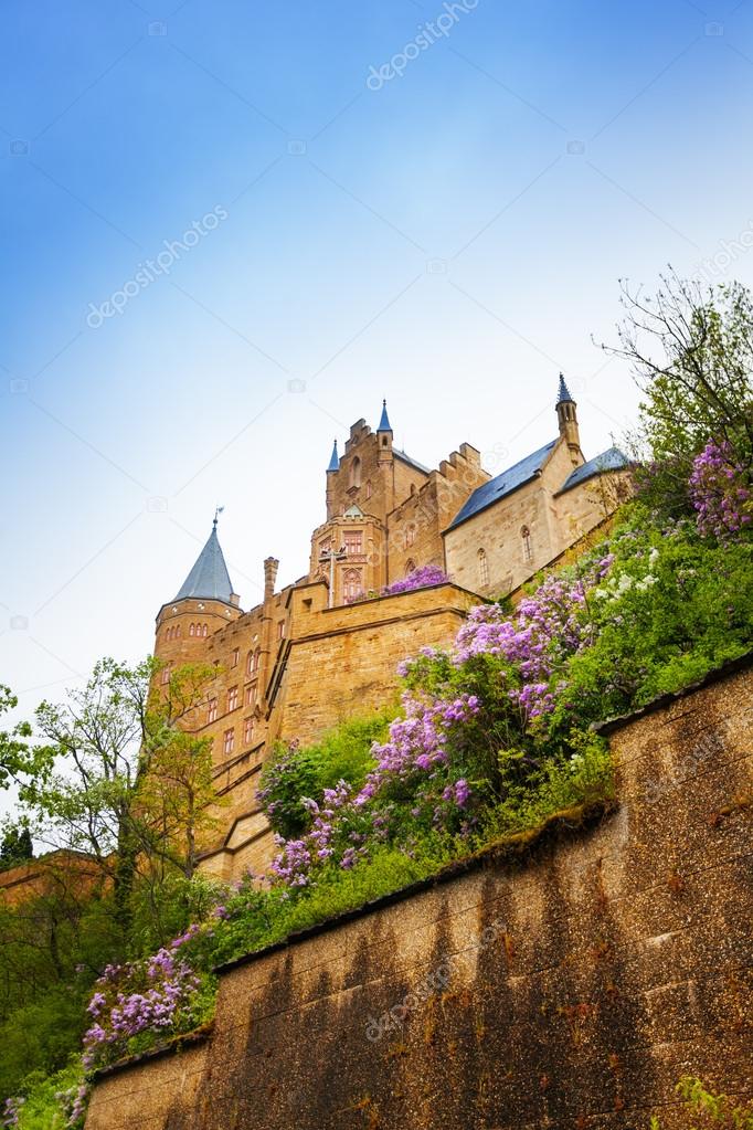 Hohenzollern castle at day