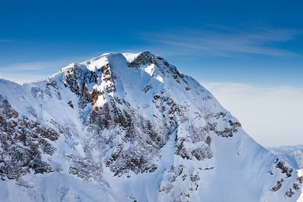 Caucasus mountains piek weergave — Stockfoto