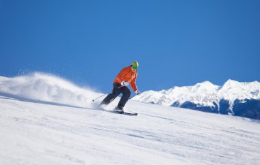 Sporcu Kayak maskeli hızlı sürme