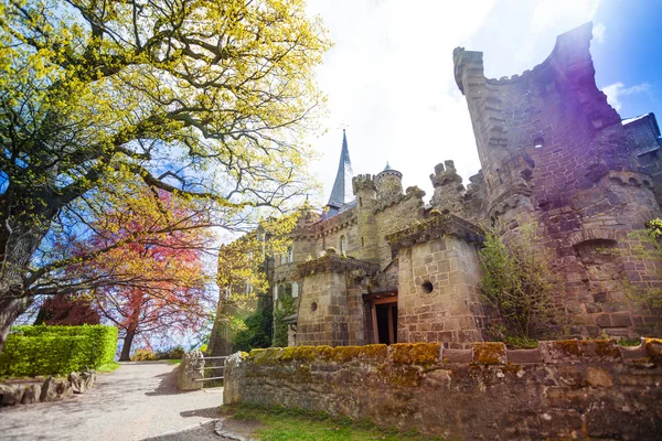 Lowenburg castle in Bergpark Kassel — Stock Photo, Image