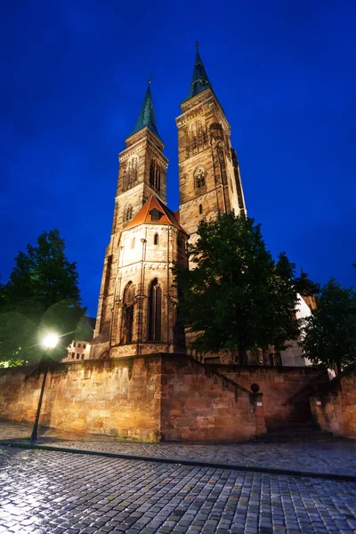 Kostel St. Sebaldus v Norimberku — Stock fotografie