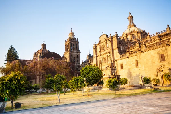 Innenhof der Kathedrale von Mexiko — Stockfoto