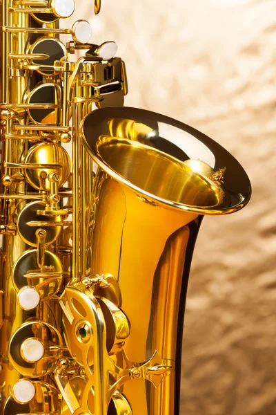 Alto saxophone with keys — Stock Photo, Image