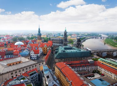 Dresden şehir panoraması