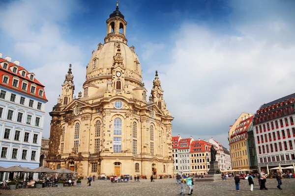 Catedral de Frauenkirche en Dresde —  Fotos de Stock