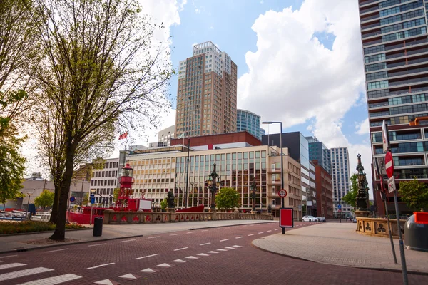 Regentessebrug weergave in Rotterdam — Stockfoto