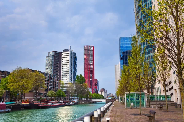 Scheepmakershaven calle en Rotterdam — Foto de Stock