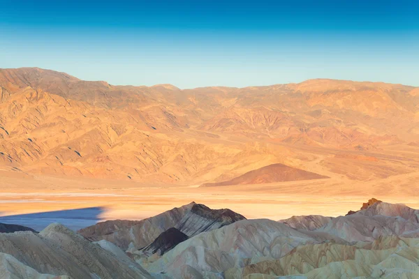 Reggeli kilátás a Death Valley-ból fenti — Stock Fotó