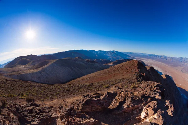 Горный хребет Долины Смерти — стоковое фото