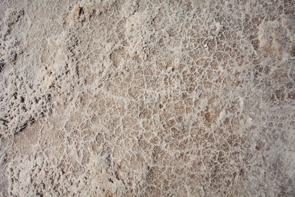Salt pattern in the desert — Stock Photo, Image