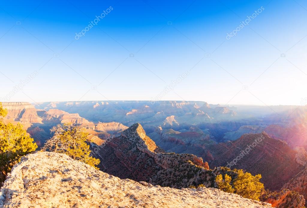 Spring sunrise in the Grand Canyon