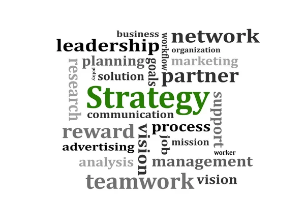 Strategy management concept — Stock Photo, Image