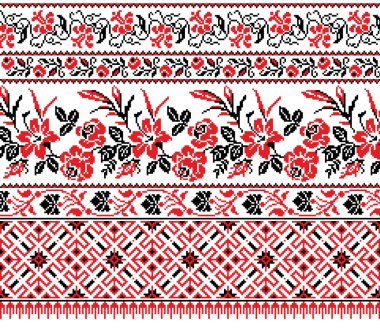 Ukrayna çiçek süsleme