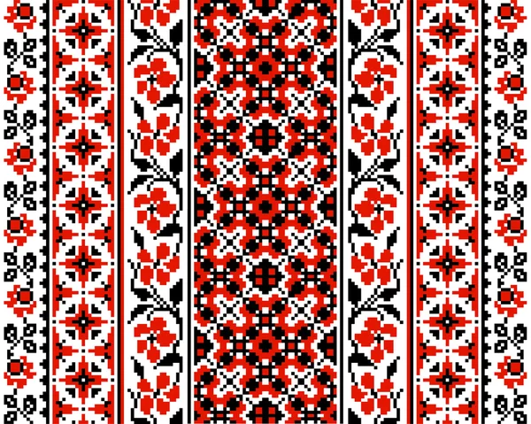 Ukrajinská květinový ornament — Stockový vektor