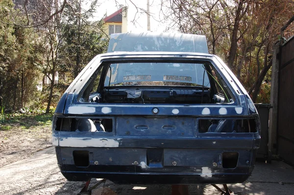 Chasis de coche antiguo Imágenes de stock libres de derechos