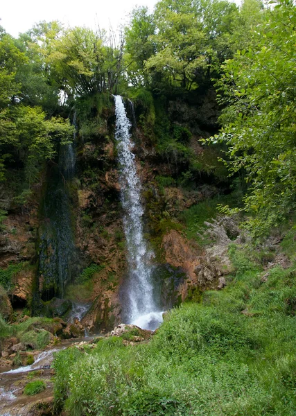 Горный водопад — стоковое фото