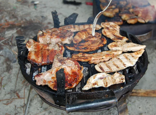 Grill And Barbecue — Stock Photo, Image