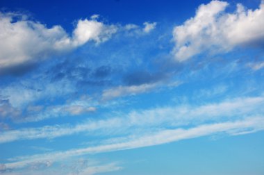 Gökyüzündeki bulutlar