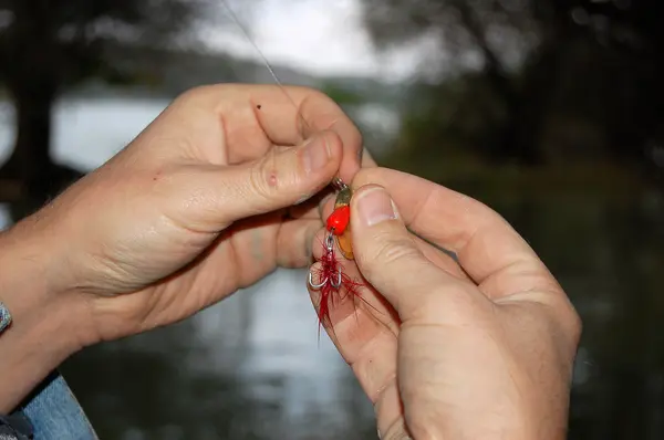 Pescatore — Foto Stock