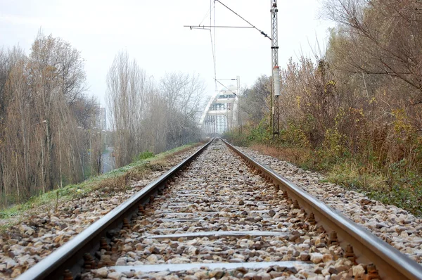 Caminho de ferro — Fotografia de Stock