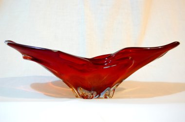 Bowl of Murano glass clipart