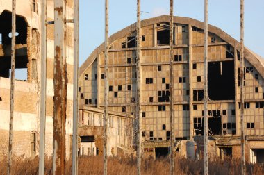 eski terk edilmiş fabrika