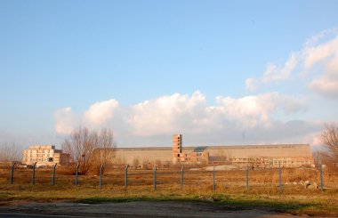 eski terk edilmiş fabrika