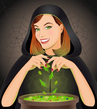 Cadı kazanı sihirli iksiri bira