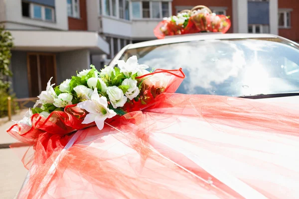 Boda coche decoración —  Fotos de Stock