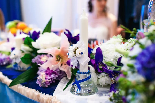 Table set for an event party — Stock Photo, Image