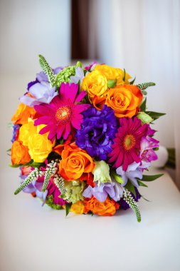 Güzel düğün buketi