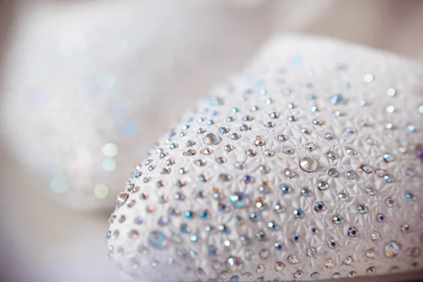 Beautiful bride's shoes — Stock Photo, Image